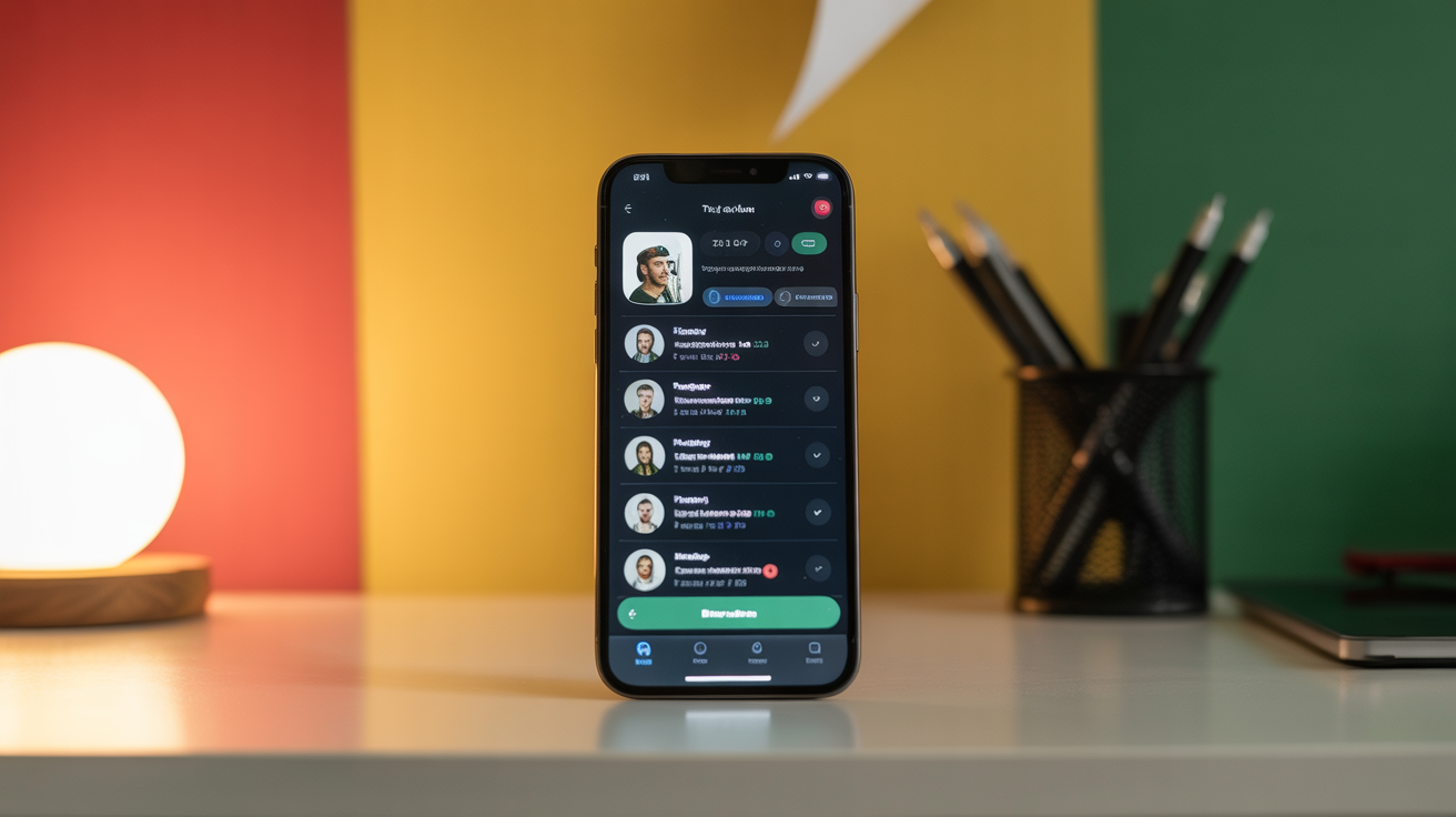 Threads profilinde artan Türk takipçi sayısını gösteren akıllı telefon ekranı, sosyal medya büyümesi